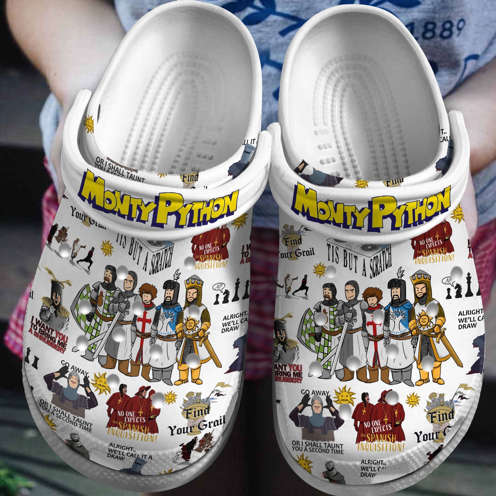 Monty Python Movie Crocss Clogs For Men Women And Kid P1Rckluk