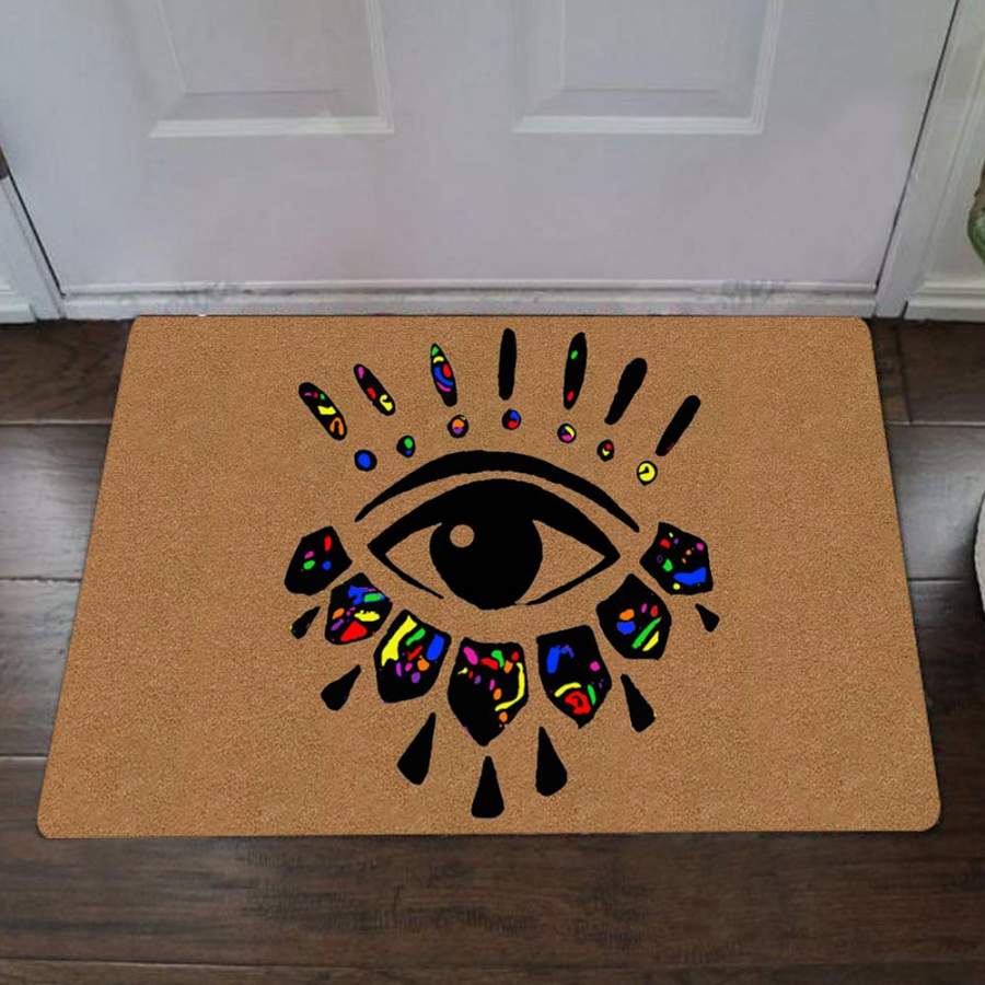 Evil Eye Doormat Indoor Floor Mat Front Door Mug Entrance Door Mat For Sale