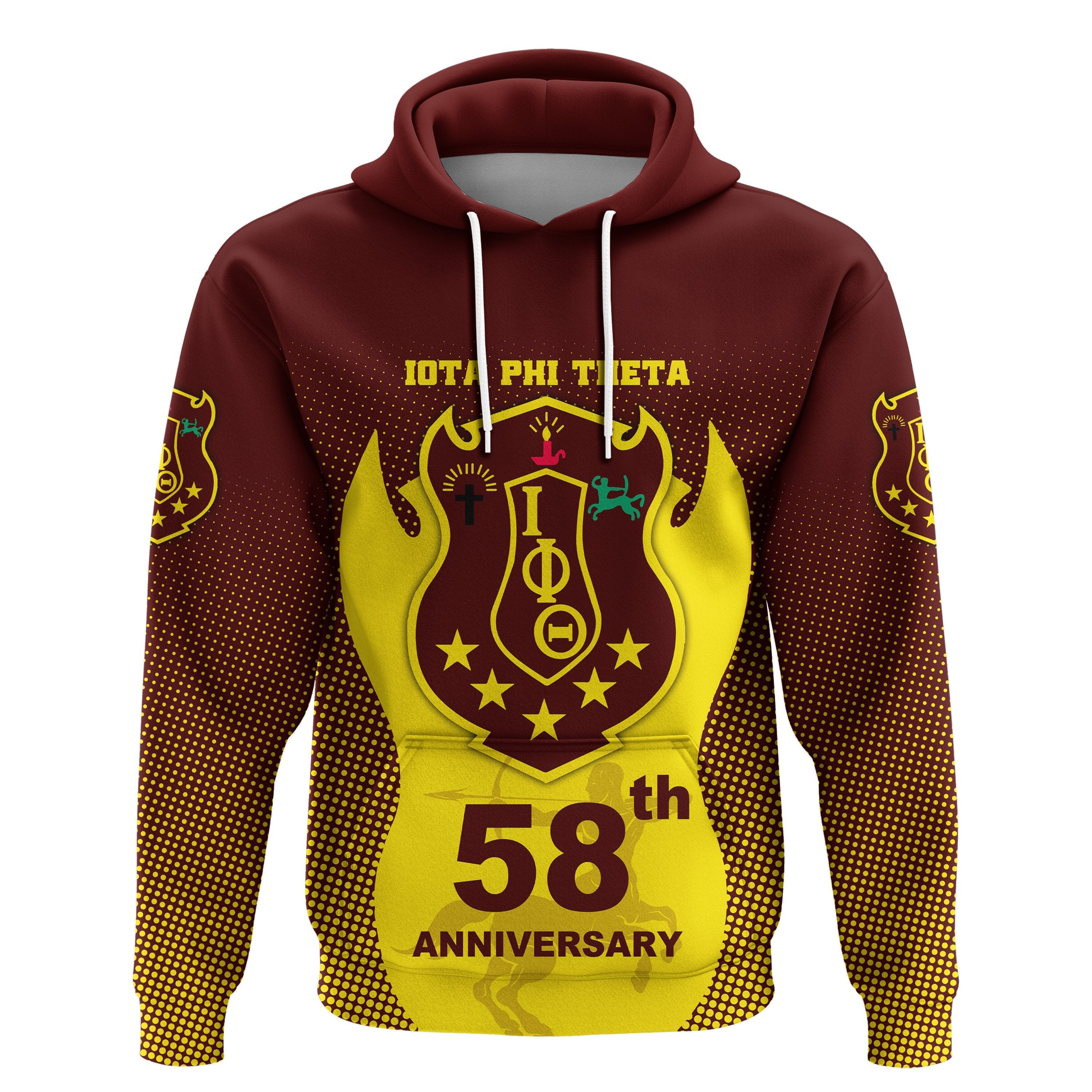 Iota Phi Theta 58Th Anniversary Hoodie Special Style Lt16