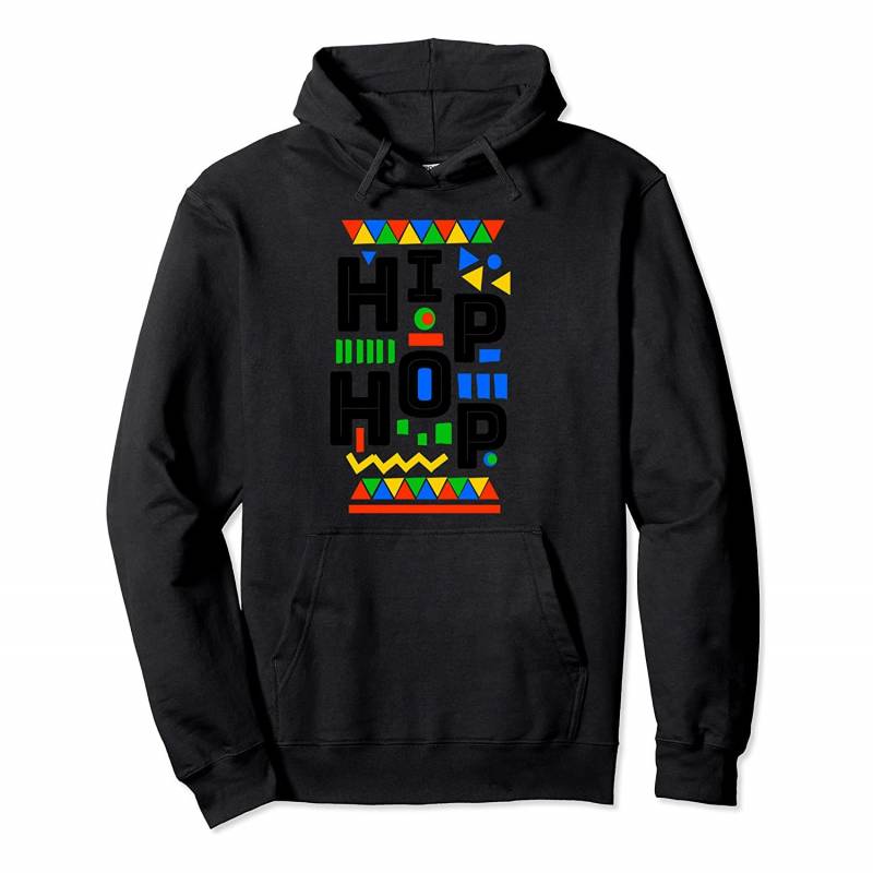 HIP HOP vintage 80s – 90s culture dashiki style graphic tee Pullover Hoodie