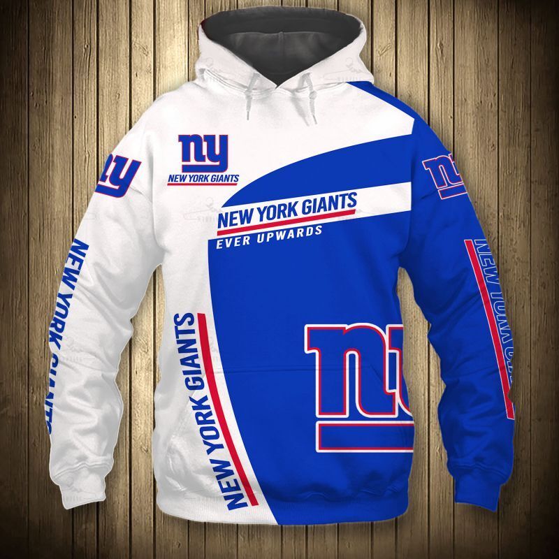 New York Giants Hoodie 3D  Sweatshirt Pullover Gift S