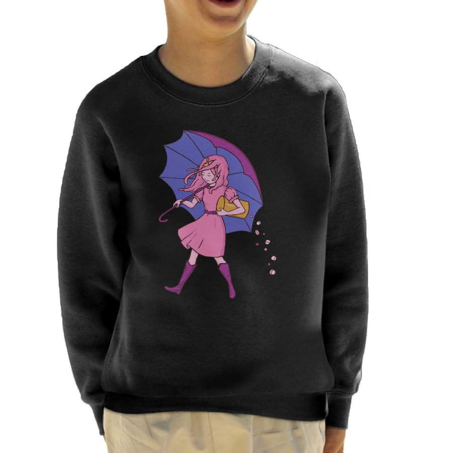 Adventure Time Princess Bubblegum Candy Girl Kid’s Sweatshirt