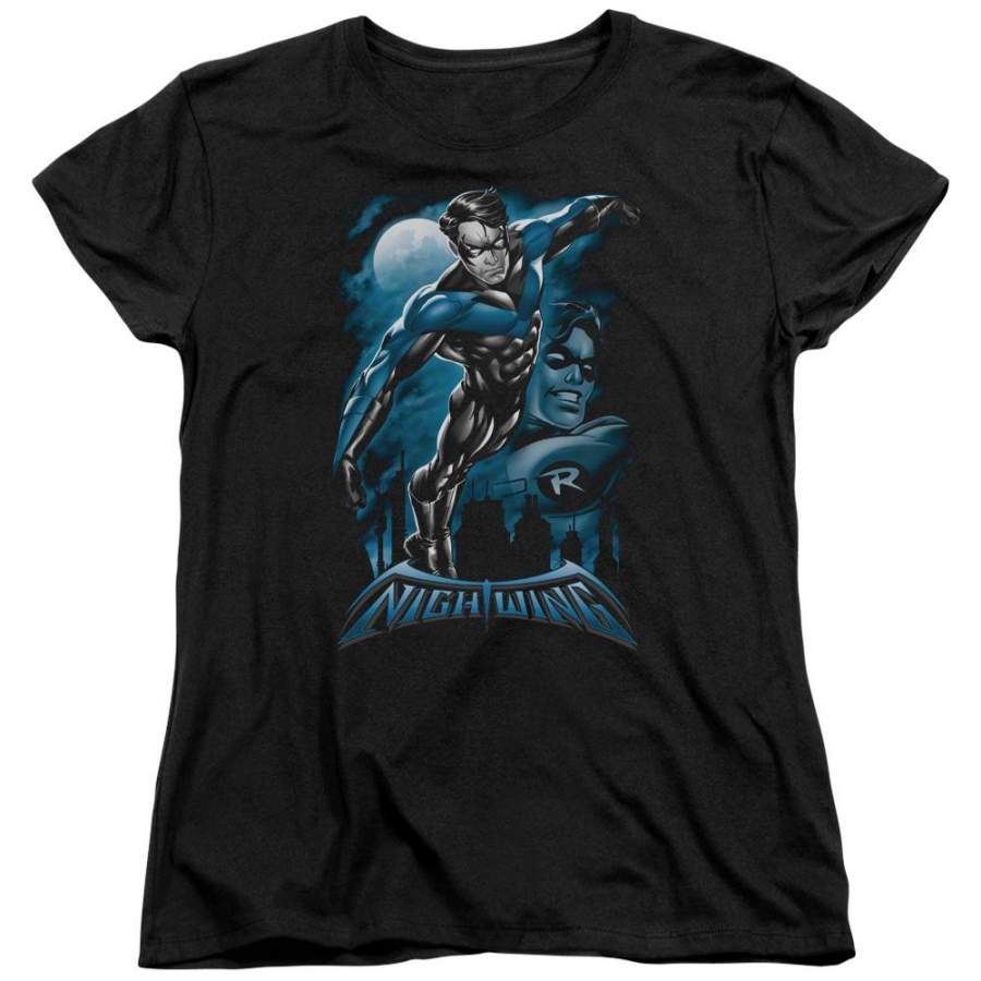 Batman All Grown Up Women’s 18/1 Cotton Short-Sleeve T-Shirt