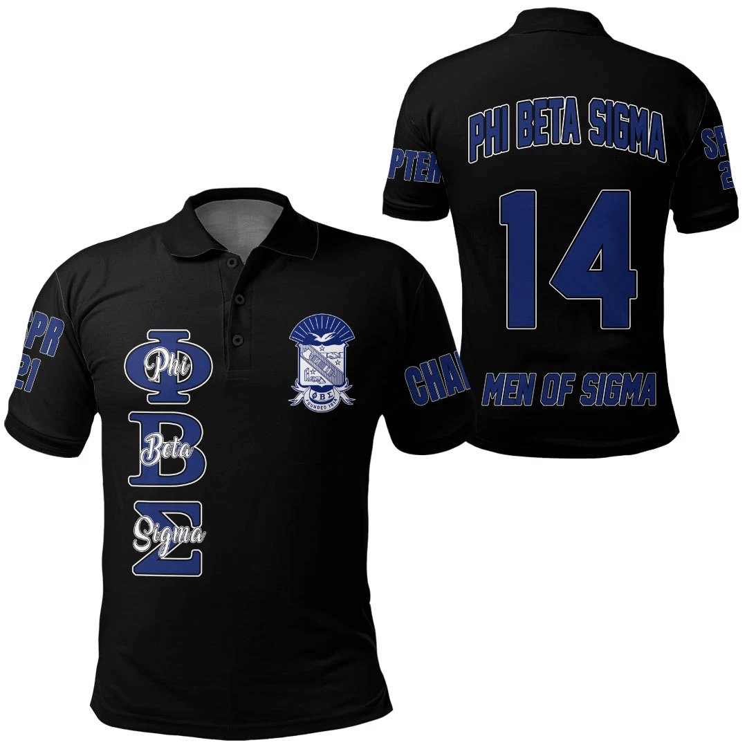 Fraternity Polo – Personalized Phi Beta Sigma Polo Shirt