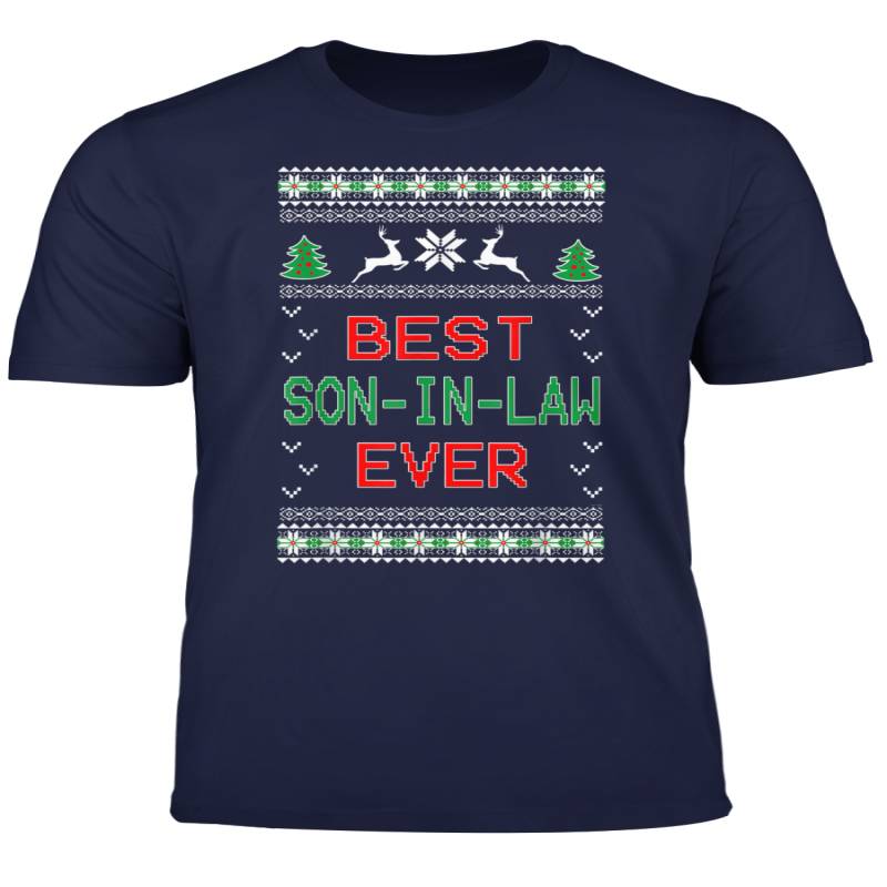 Son In Law Ugly Christmas Gift T Shirt