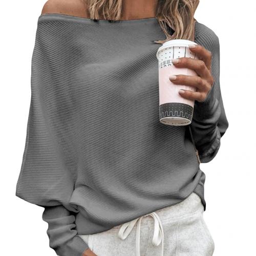 Autumn Women Sweaters Sexy Off Shoulder Sweaters for Women Loose Casual Knitted Top Pullovers Women Sweaters Jumpers pull femme alx