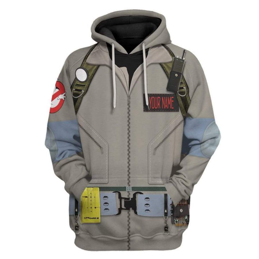 Cosplay Ghostbusters Custom Name T-Shirts Hoodies Apparel