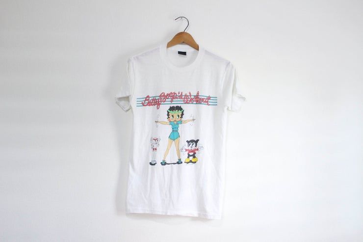 Vintage Betty Boop Workout Shirt