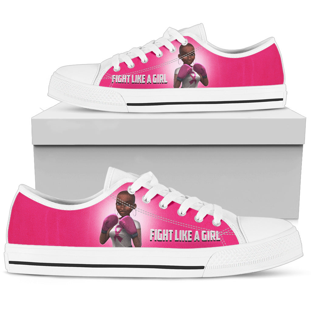 Express Line Breast Cancer Awareness Melanin Warrior Shoes