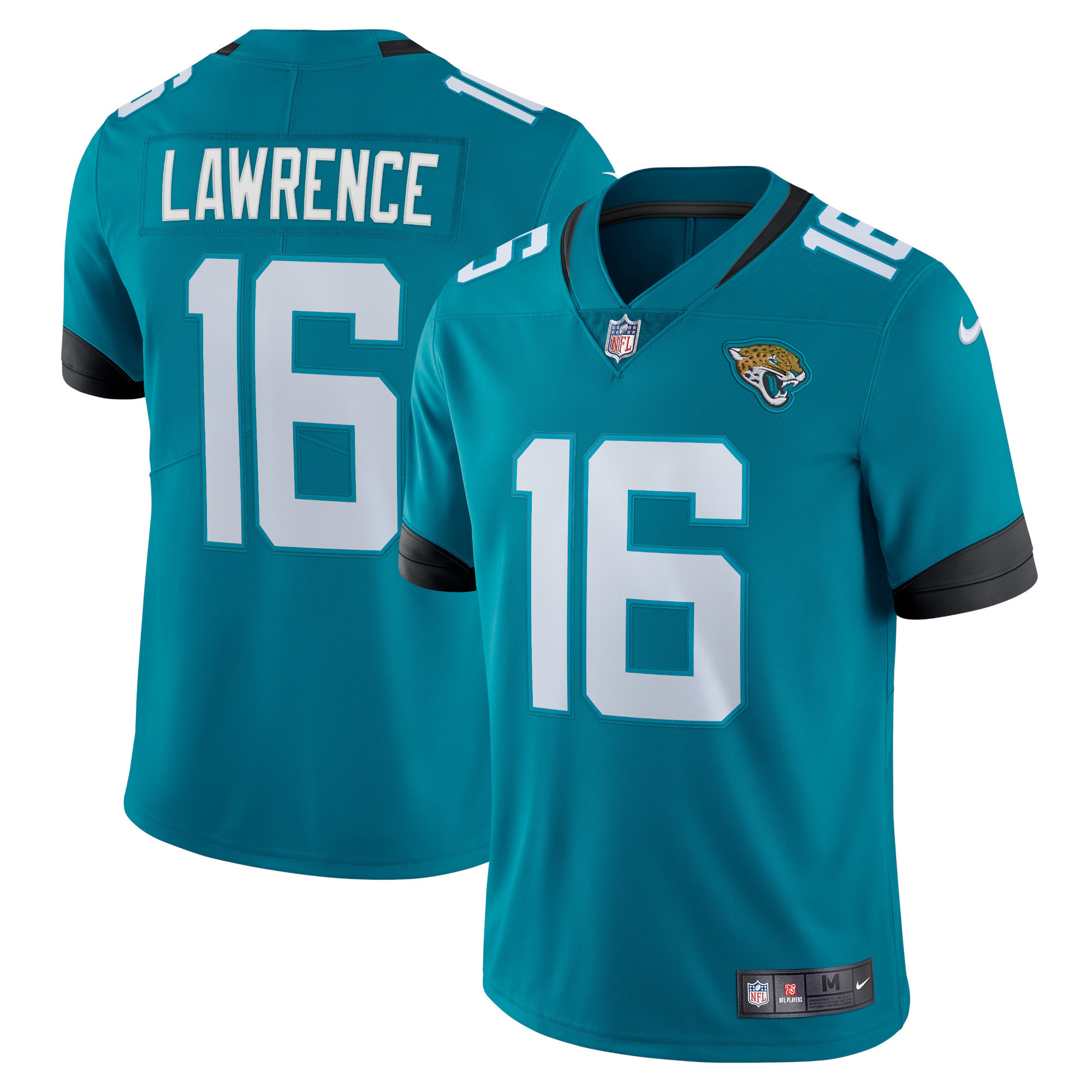 Trevor Lawrence Jacksonville Jaguars Vapor Limited Jersey Teal NFL