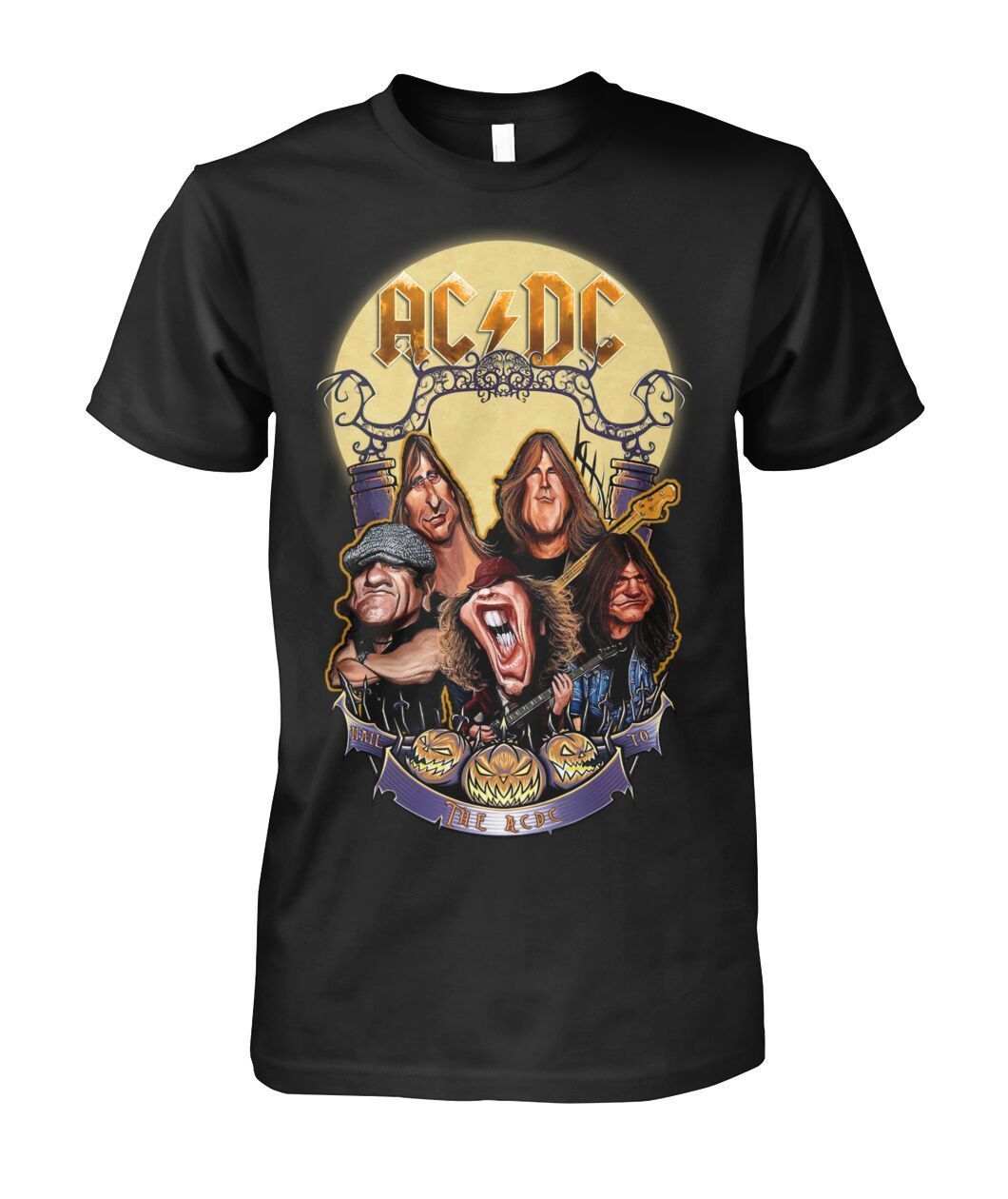 Ac/Dc Shirts, Ac/Dc Shirt, T-Shirt 2D – V790