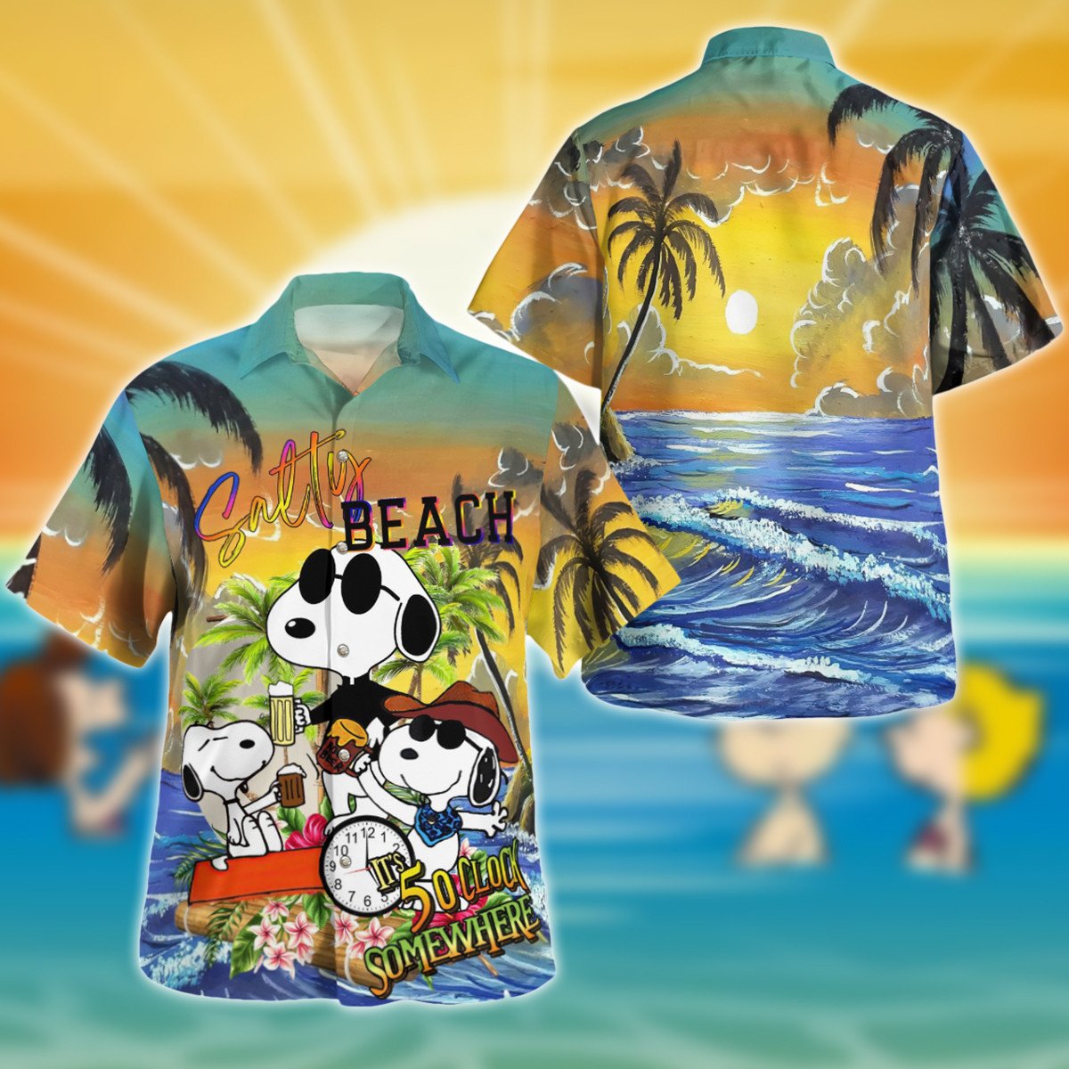 Pn S11 Tropical Hawaii Shirt Beach Short S110804