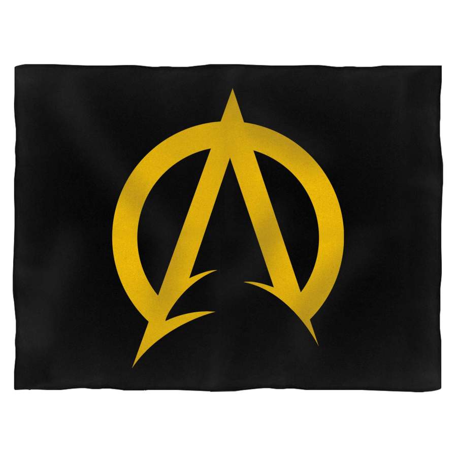 Aquaman Superhero Logo Blanket