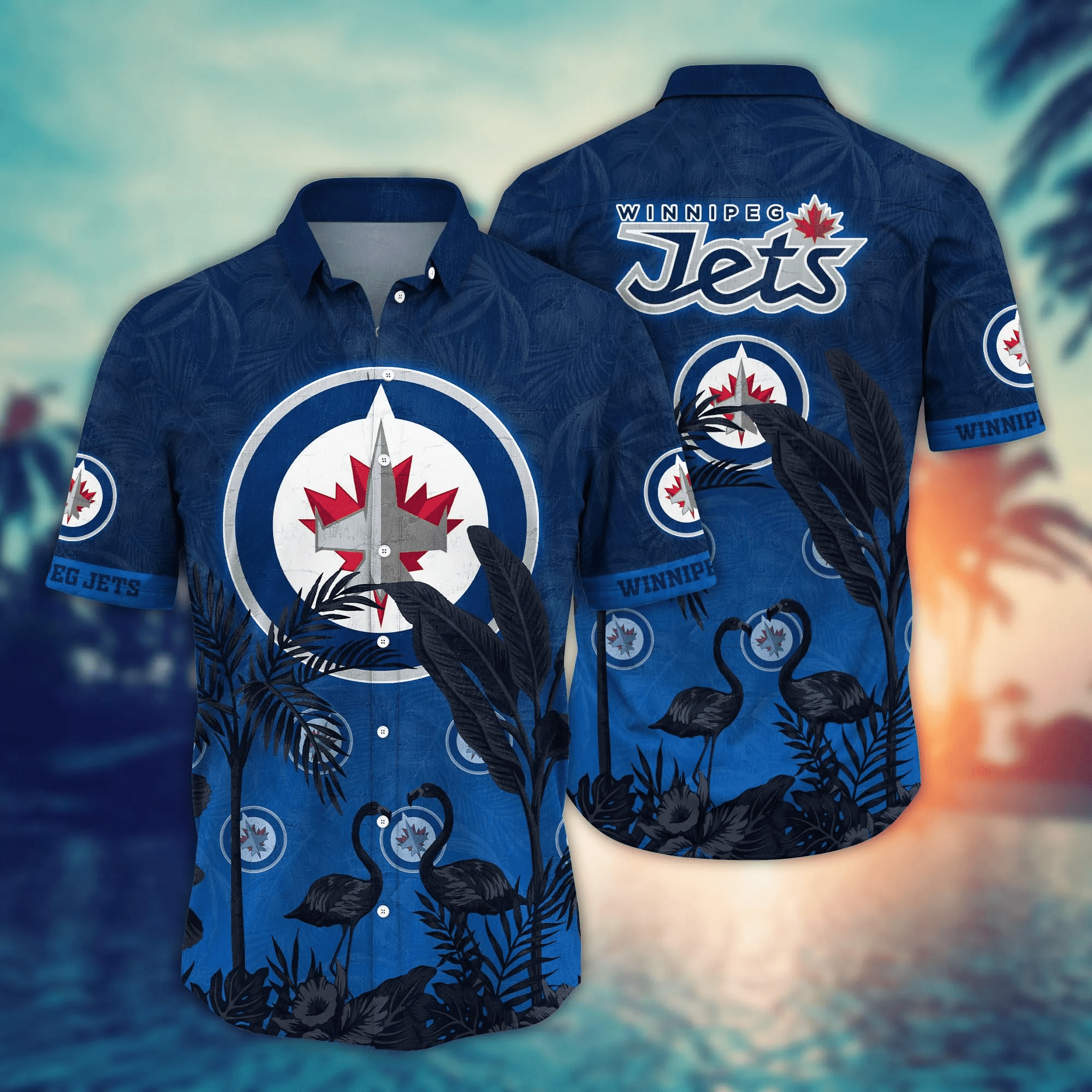 Winnipeg Jets Nhl Hawaiian Shirt Summer Fruitstime Aloha Shirt