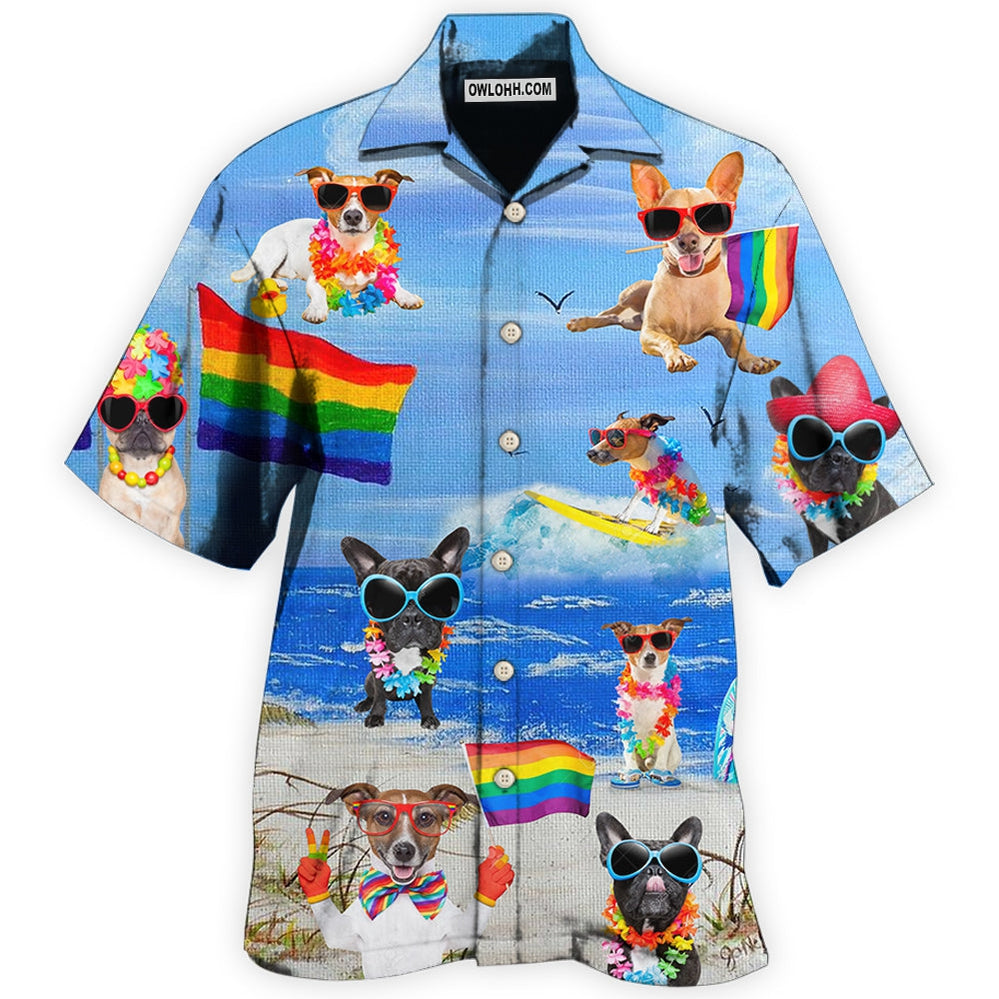 Lgbt Jack Russell Terrier Cool Hawaii Shirt Ha88455