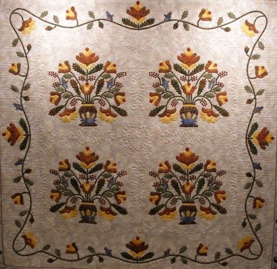 Yellow Flower Garden CLA1910516Q Quilt Blanket