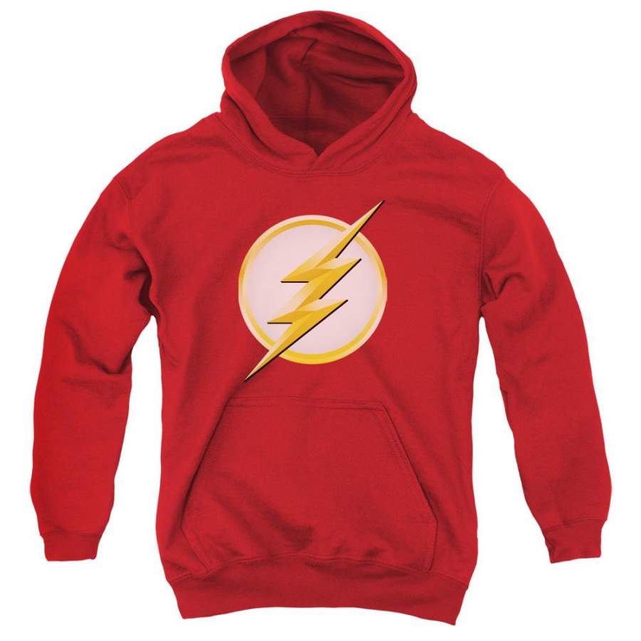 The Flash New Logo Youth Hoodie (Ages 8-12)