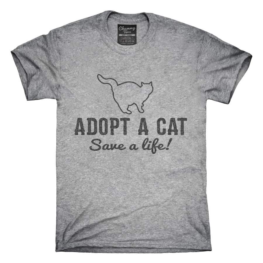 Adopt A Cat Save A Life Animal Welfare T-Shirt, Hoodie, Tank Top