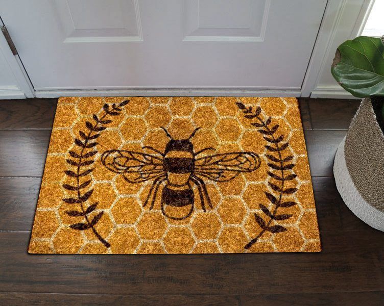 Apayprints – Bee 3D All Over Printed Doormat