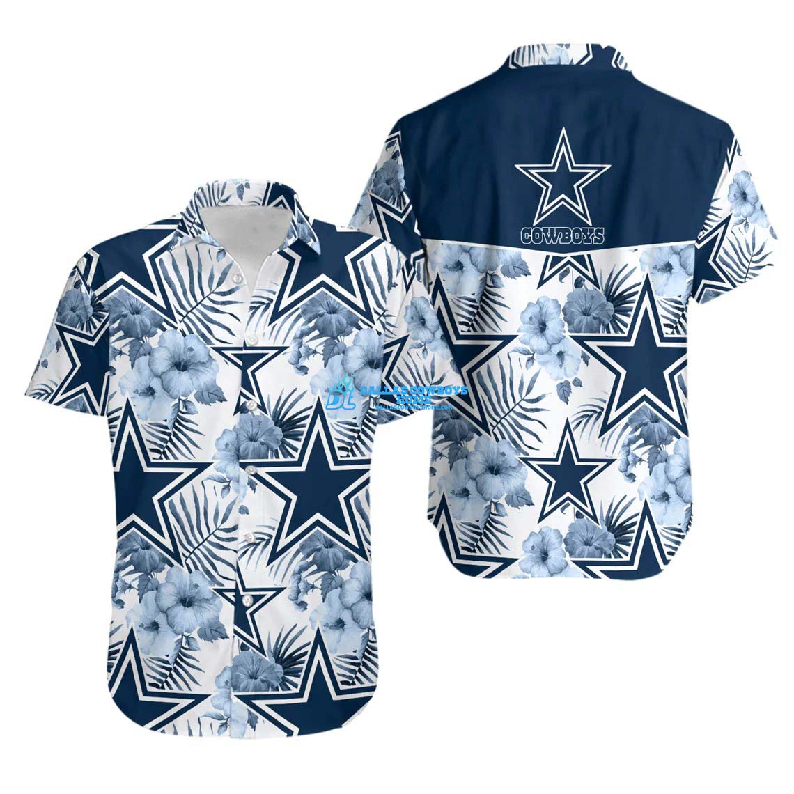 Dallas Cowboys Custom 3D Hawaiian Shirt N77121