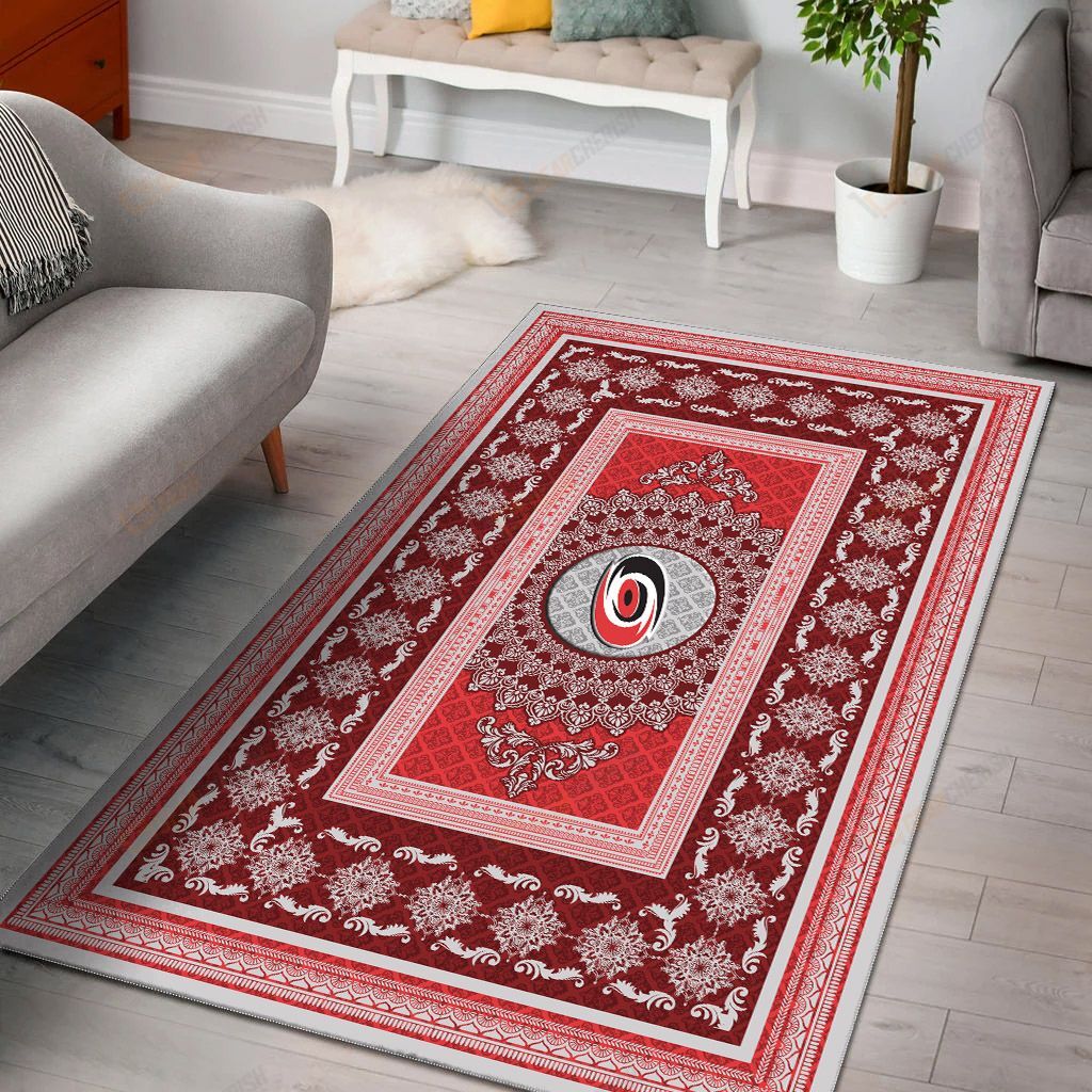 Carolina Hurricanes Rug Carpet For Football Fan TVLO0496