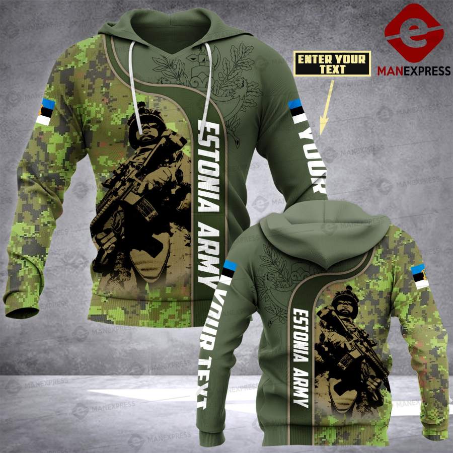 VH CUSTOMIZE ESTONIA  ARMY 2502 – 3D ALL OVER PRINT