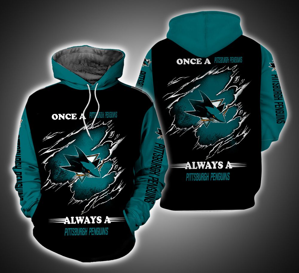 Always a San Jose Sharks Fan 3D Print Hoodie