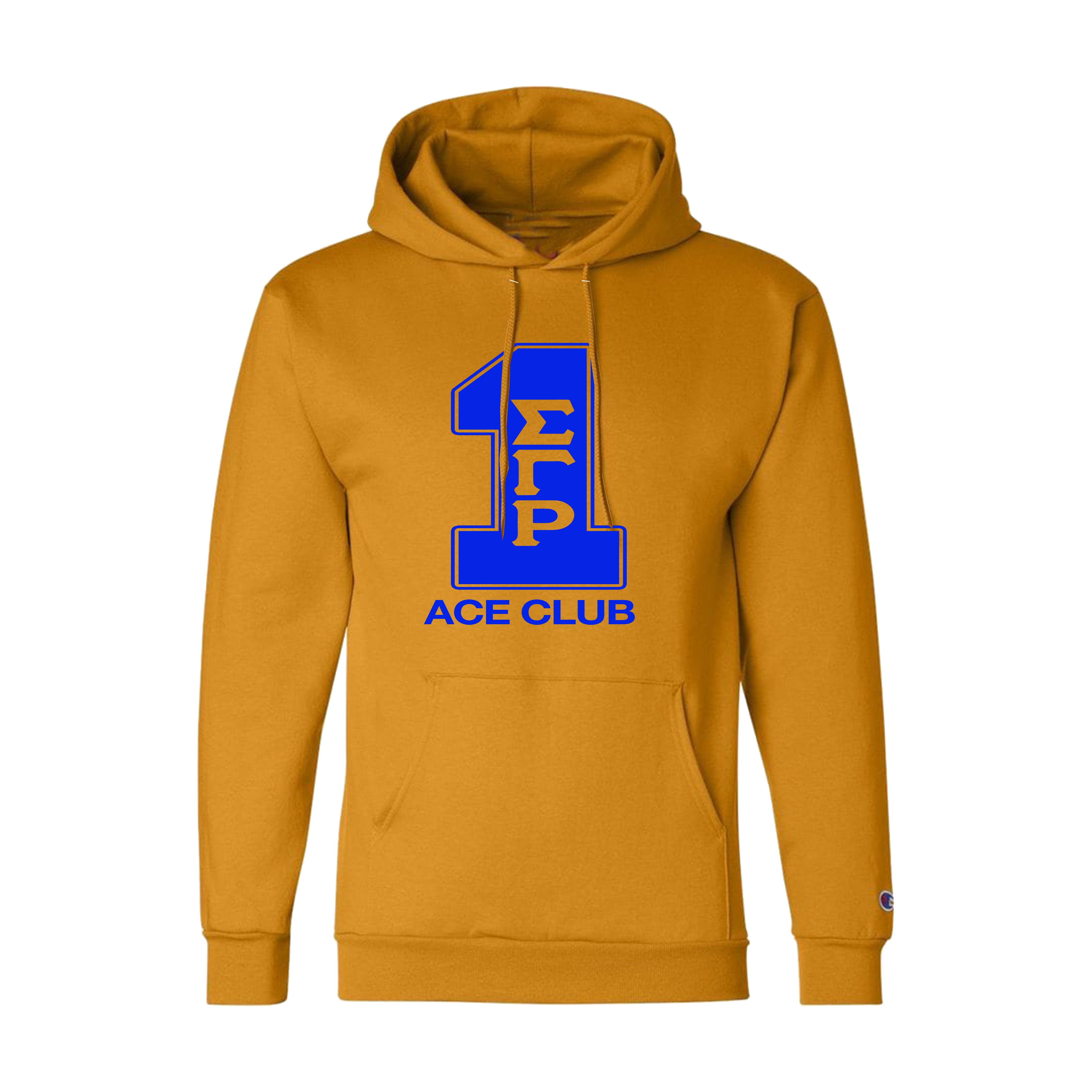 Sigma Gamma Rho Gold Line Number Hoodies