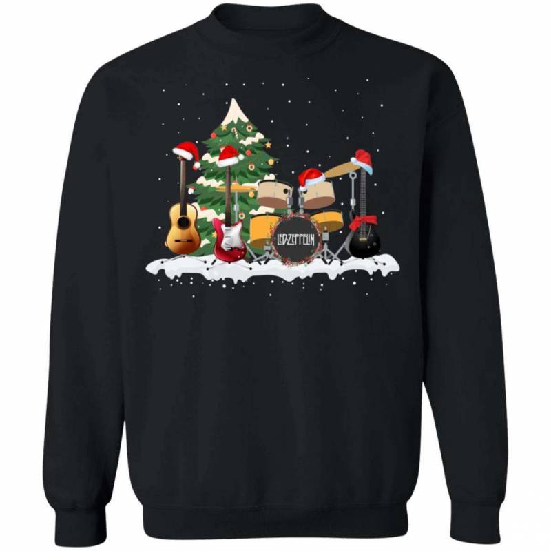 Xmas Sweater Led Zeppelin Rock Band Christmas Sweatshirt TT12