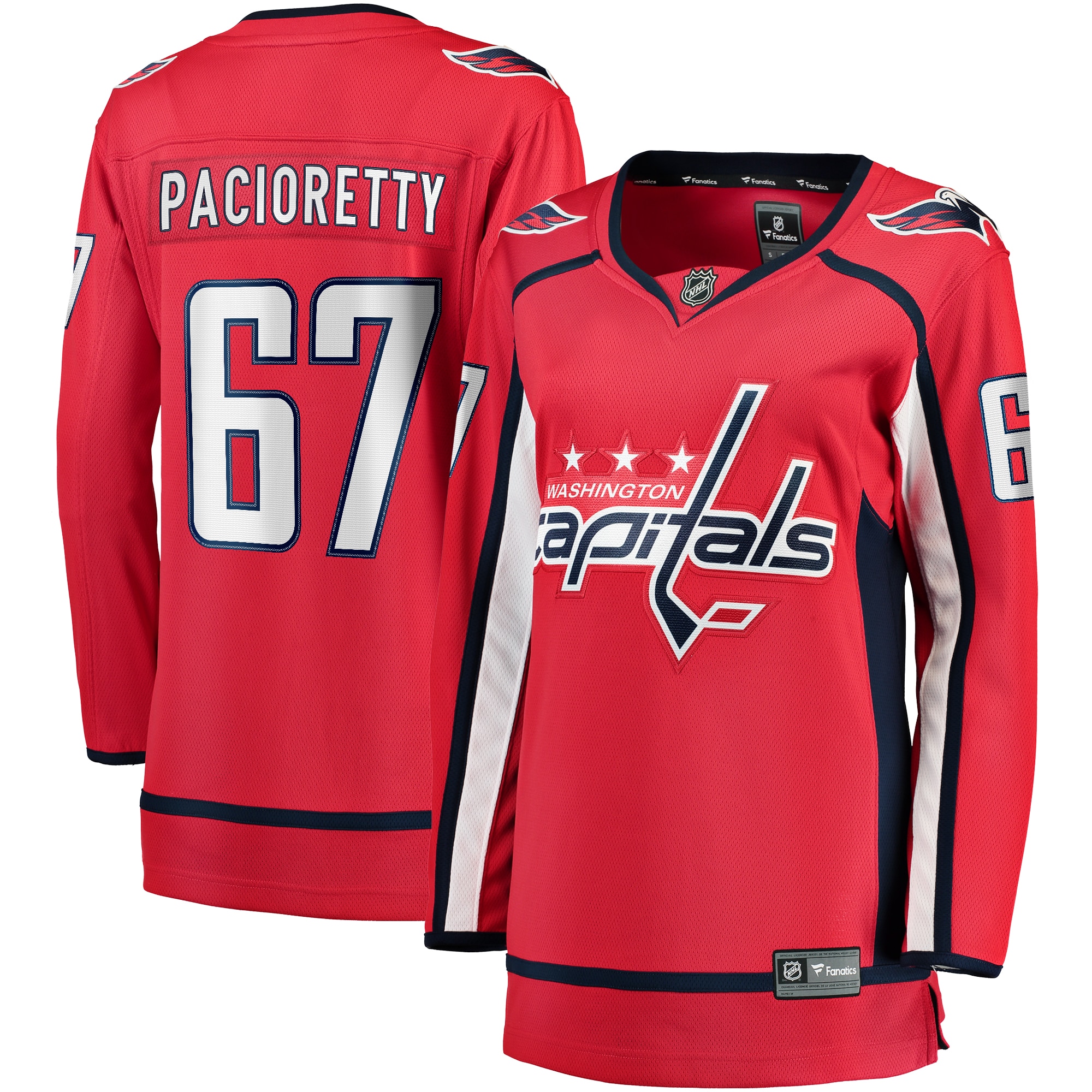 Women's Washington Capitals Max Pacioretty Red Home Breakaway Player Jersey