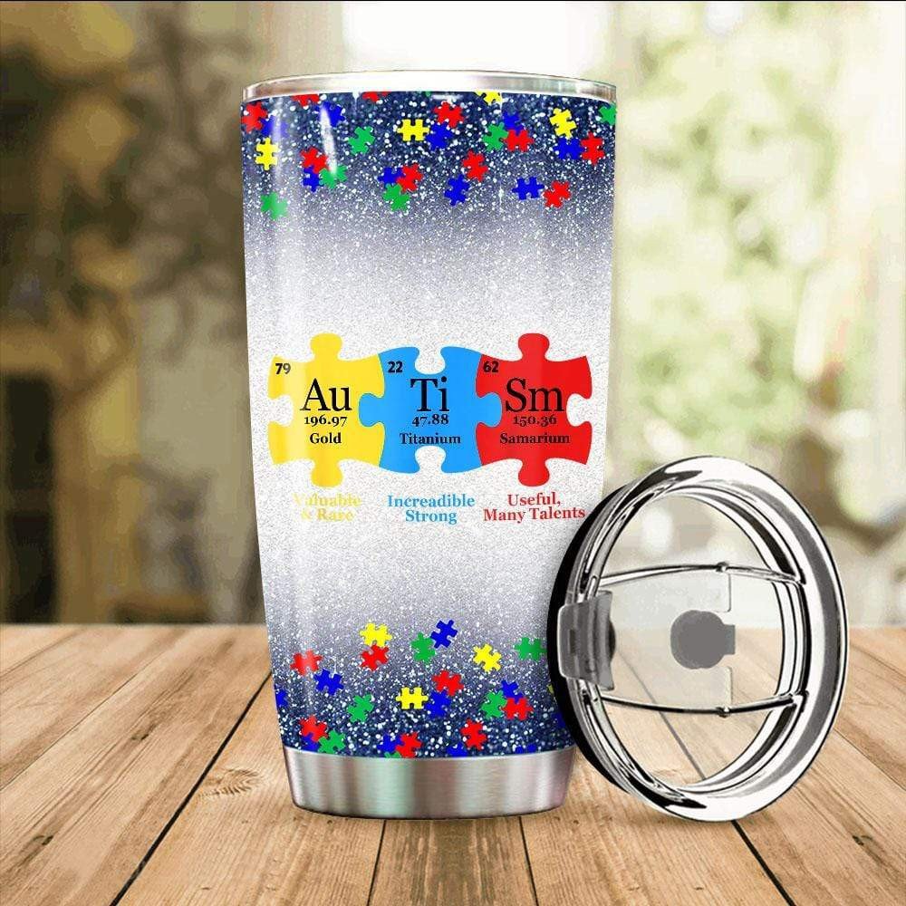 Autism Science Tumbler Cup Periodic Table Autism Tumbler