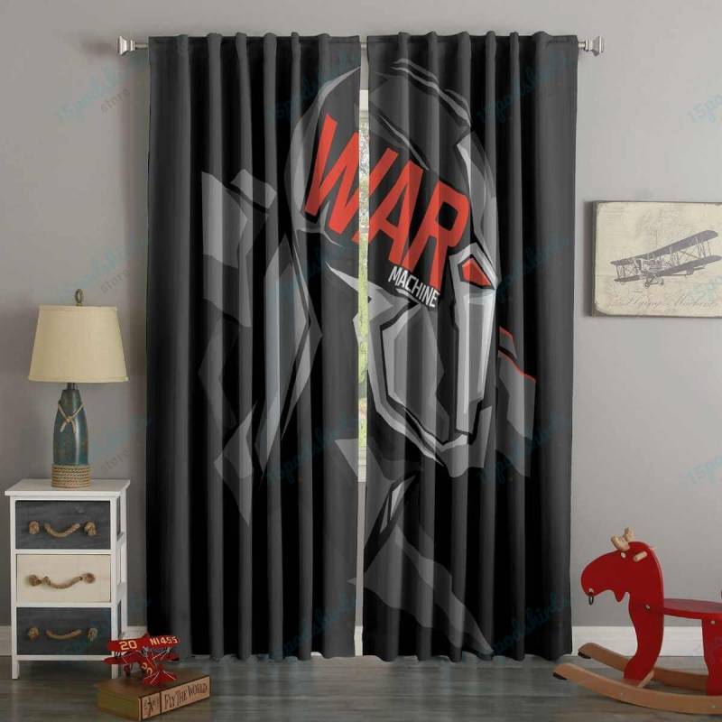 3D Printed War Machine Style Custom Living Room Curtains