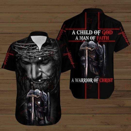 Get Now Knight A Child Of God Man Faith Hawaii Shirts V Ha62697