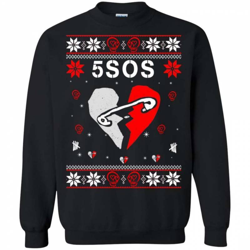 5SOS Christmas ugly sweater