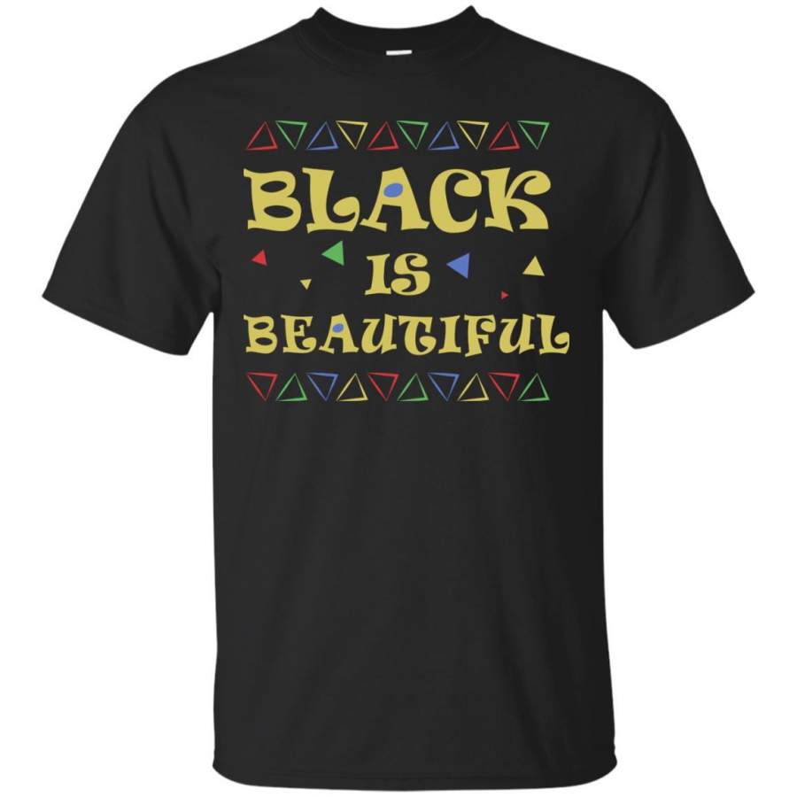 African American T-shirt Black Is Beautiful