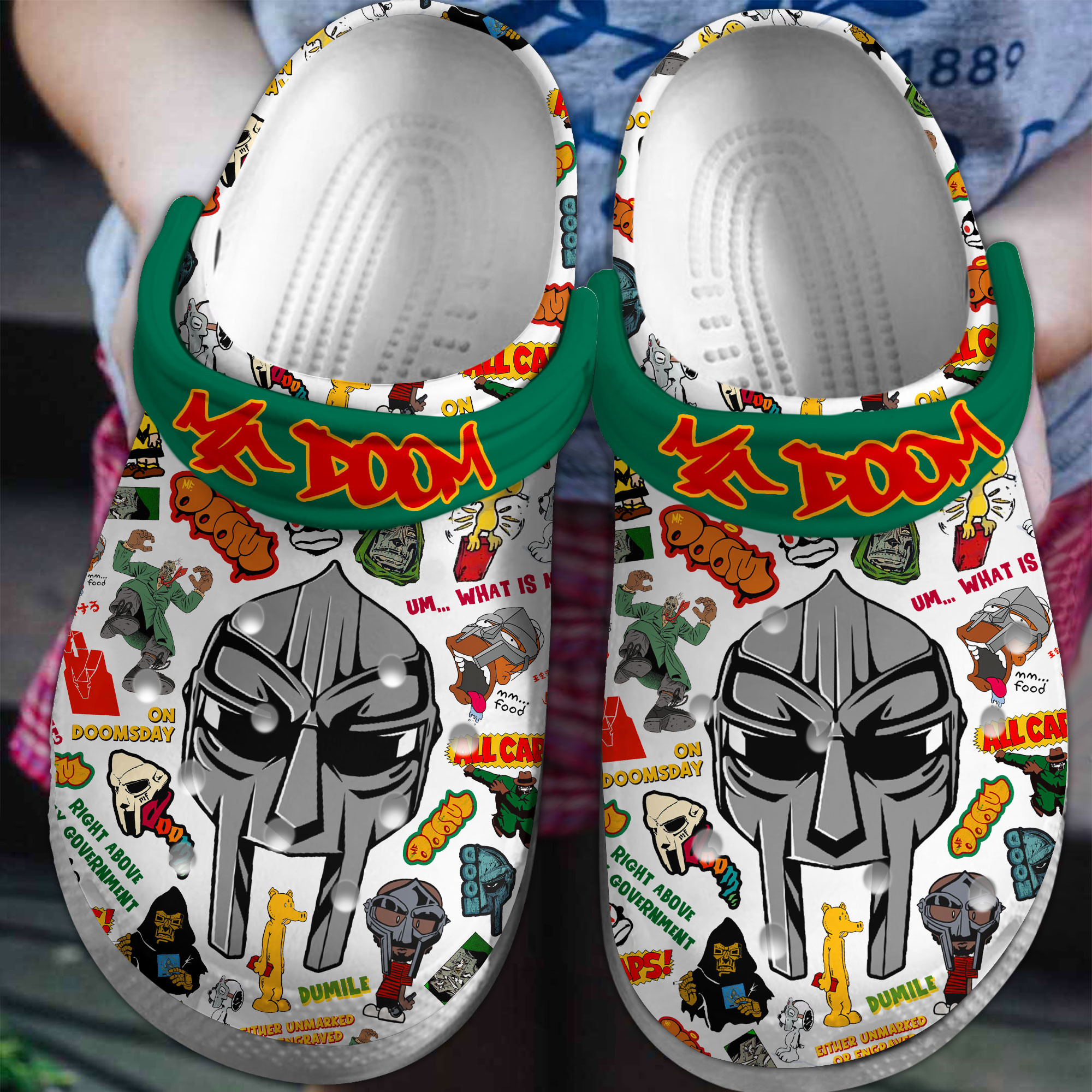 Doom Movie Crocs Crocband Clogs Shoes Comfortable For Men Women and Kids