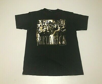 Vintage 90s 1996 Metallica Heavy Metal Rock Band Giant T-shirt Adult 3184