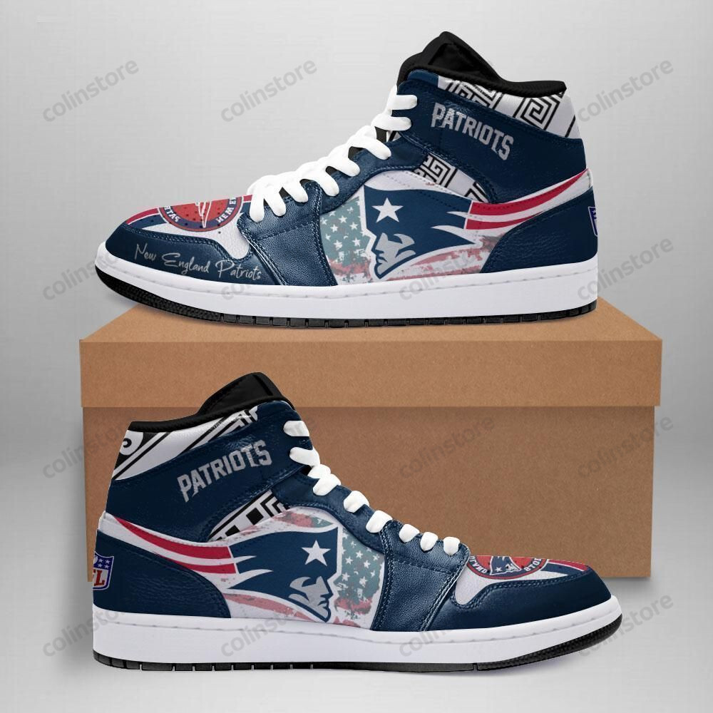 New England Patriots Air Jordan Shoes Sport Sneakers