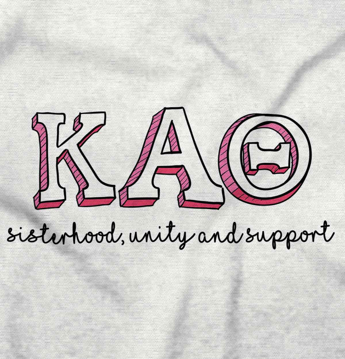 Motto Of A Theta Zip Hoodie