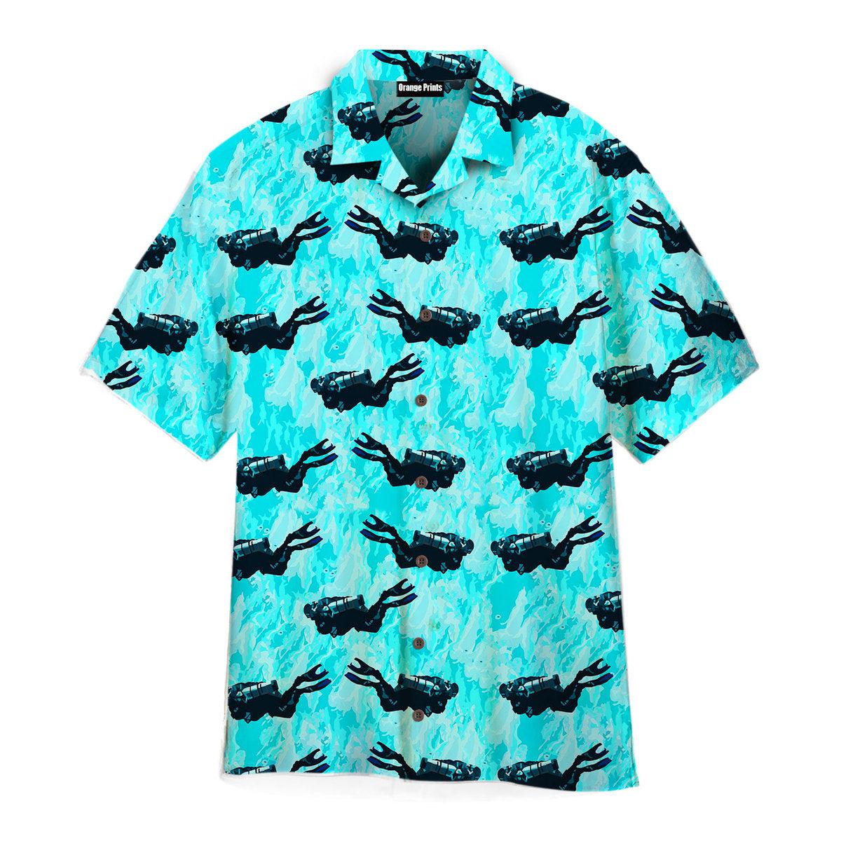 Scuba Diving Hawaii Shirt For Men Women Ha20035