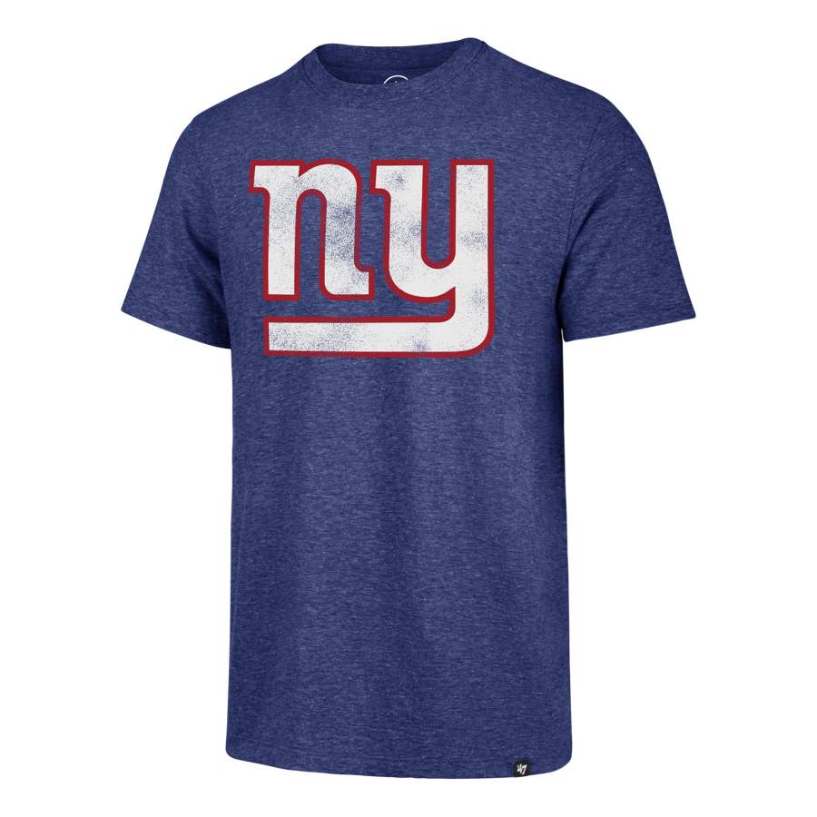 New York Giants Distressed Imprint ’47 Match T-Shirt 3D All Over Print