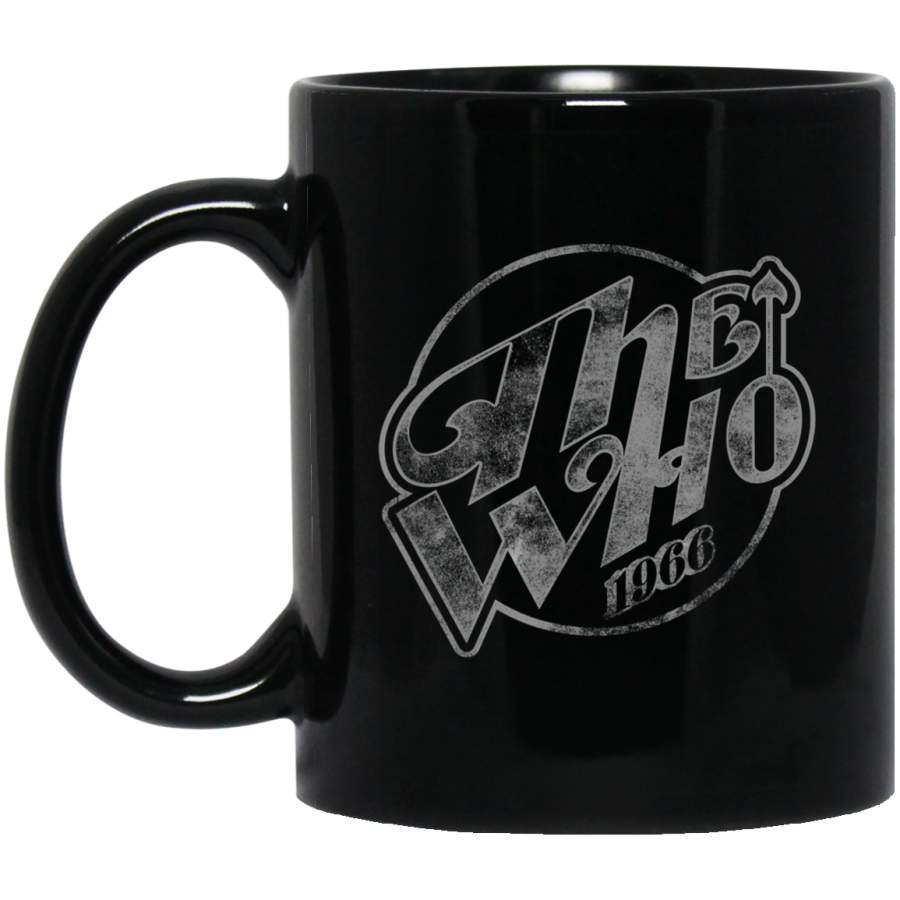 The Who Official Vintage Faded Logo 1966 Coffee Mug