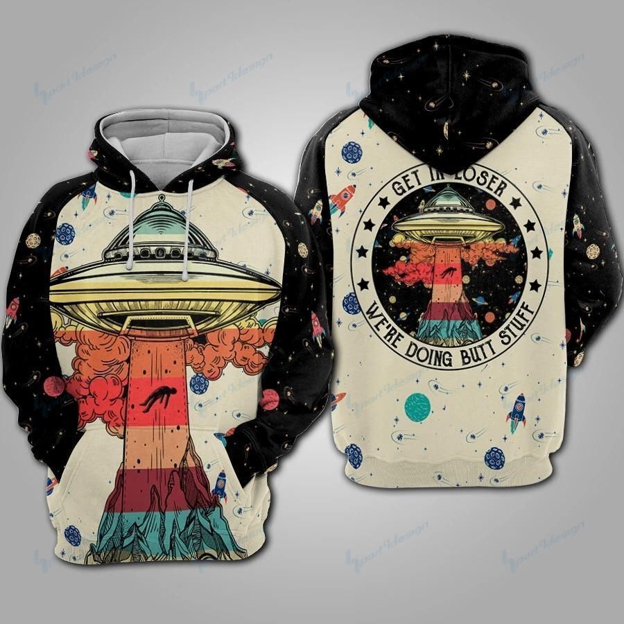 UFO Camping Hoodie 070