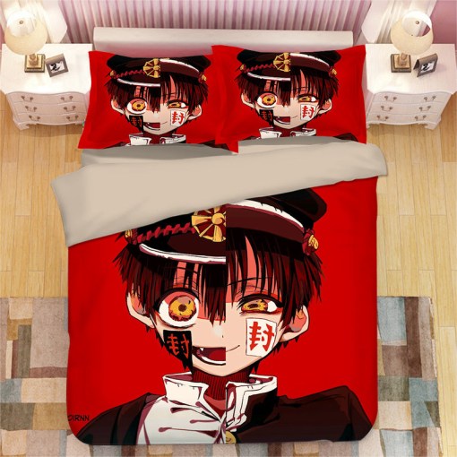 Toilet Bound Hanako Kun 12 Duvet Cover Pillowcase Home Decor 3D Bedding Set 7164