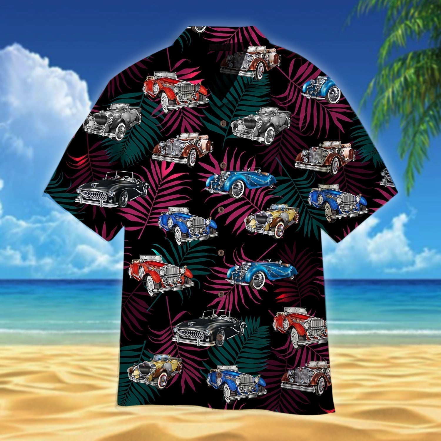 Vintage Cars Hawaii Shirt For Men And Women Ha34022