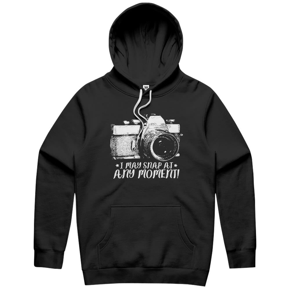 I May Snap At Any Moment Funny Photography Hoodie