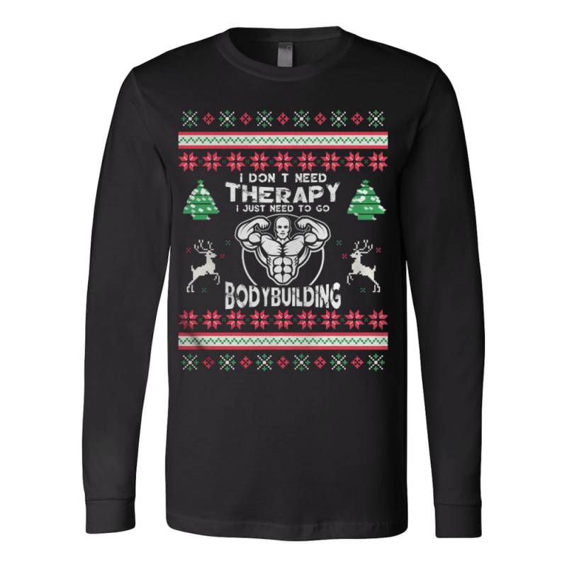 Bodybuilding Ugly Christmas Sweater