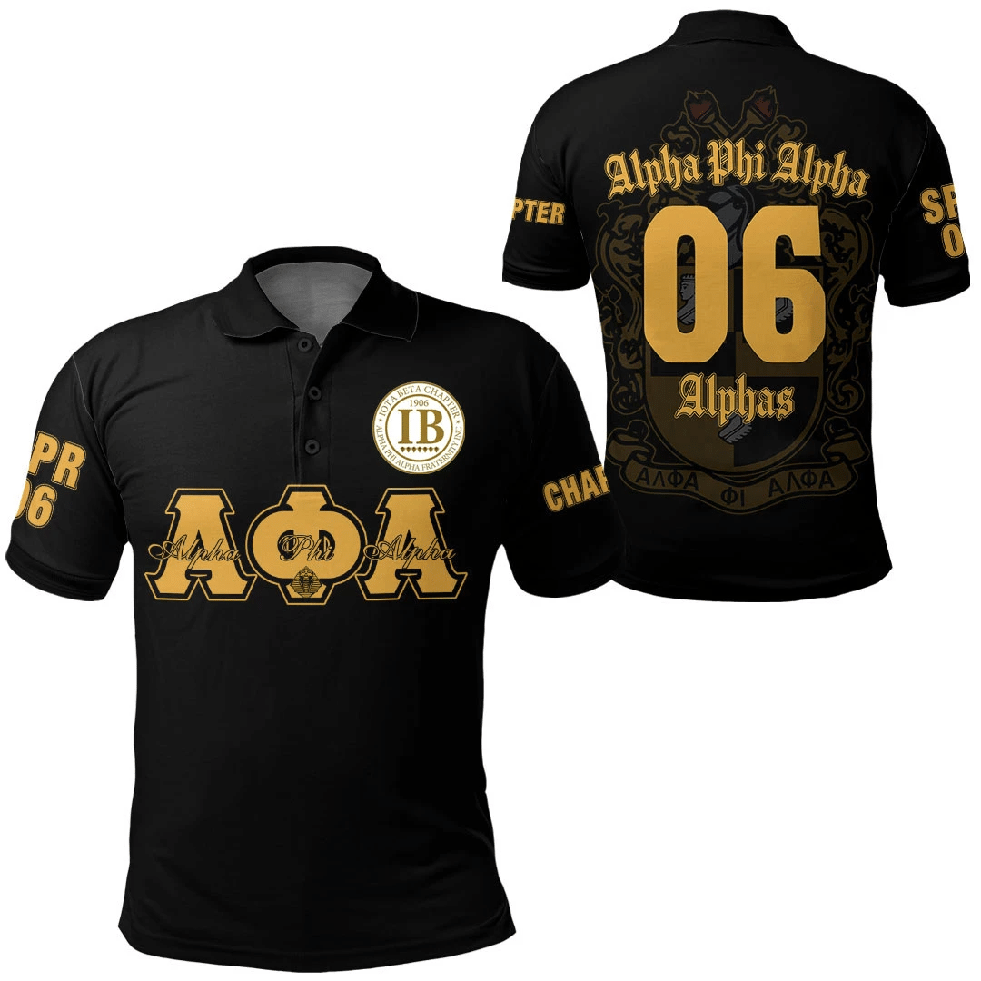 Africa Zone Polo Shirt – Alpha Phi Alpha Iota Beta Chapter Polo Shirt A7