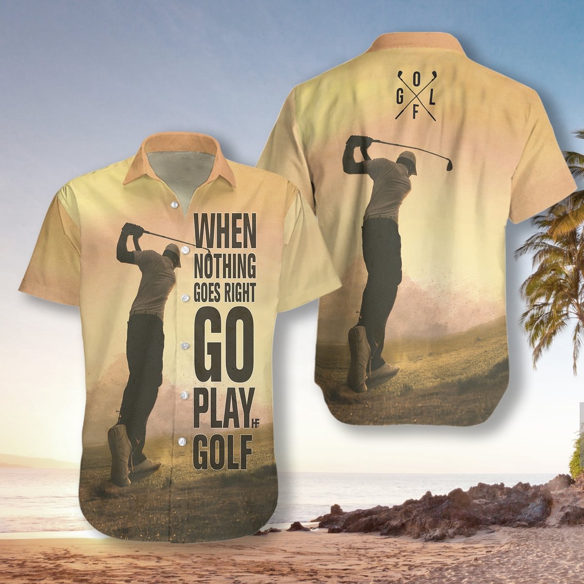 Play Golf Hawaii Shirt For Men Women Ha10733