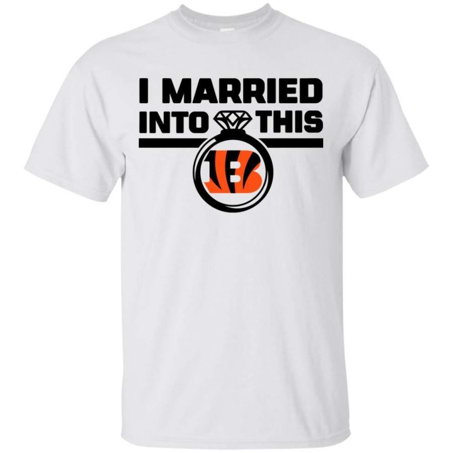 AGR I Married Into This Cincinnati Bengals Shirt